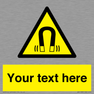 Custom Magnetic Field Sign